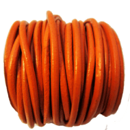 Leer Koord Paprika Rood 3mm